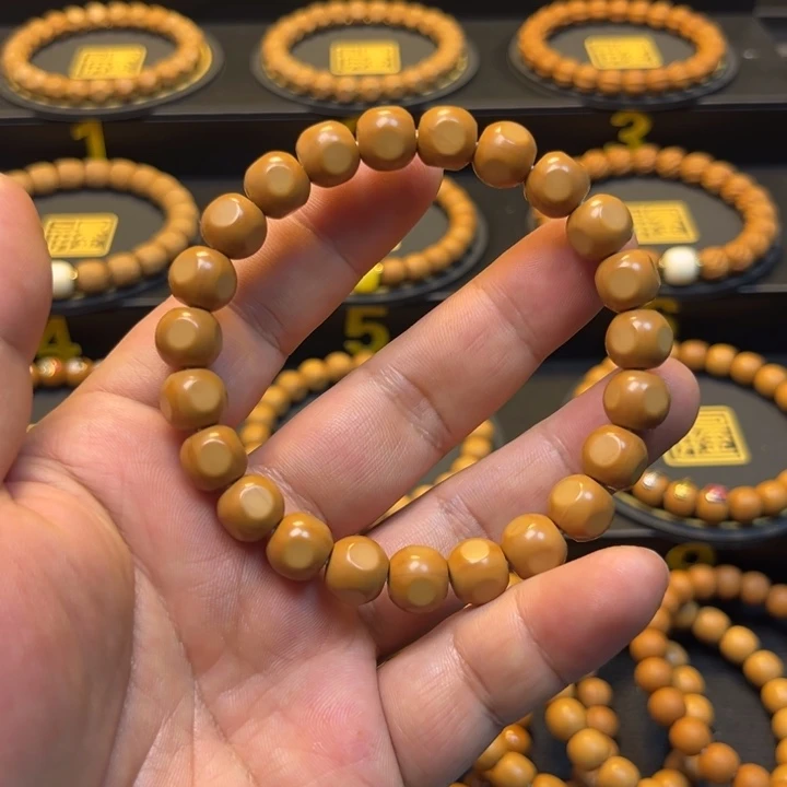 手串猴头核桃全品精工平面六方天花板毕业款