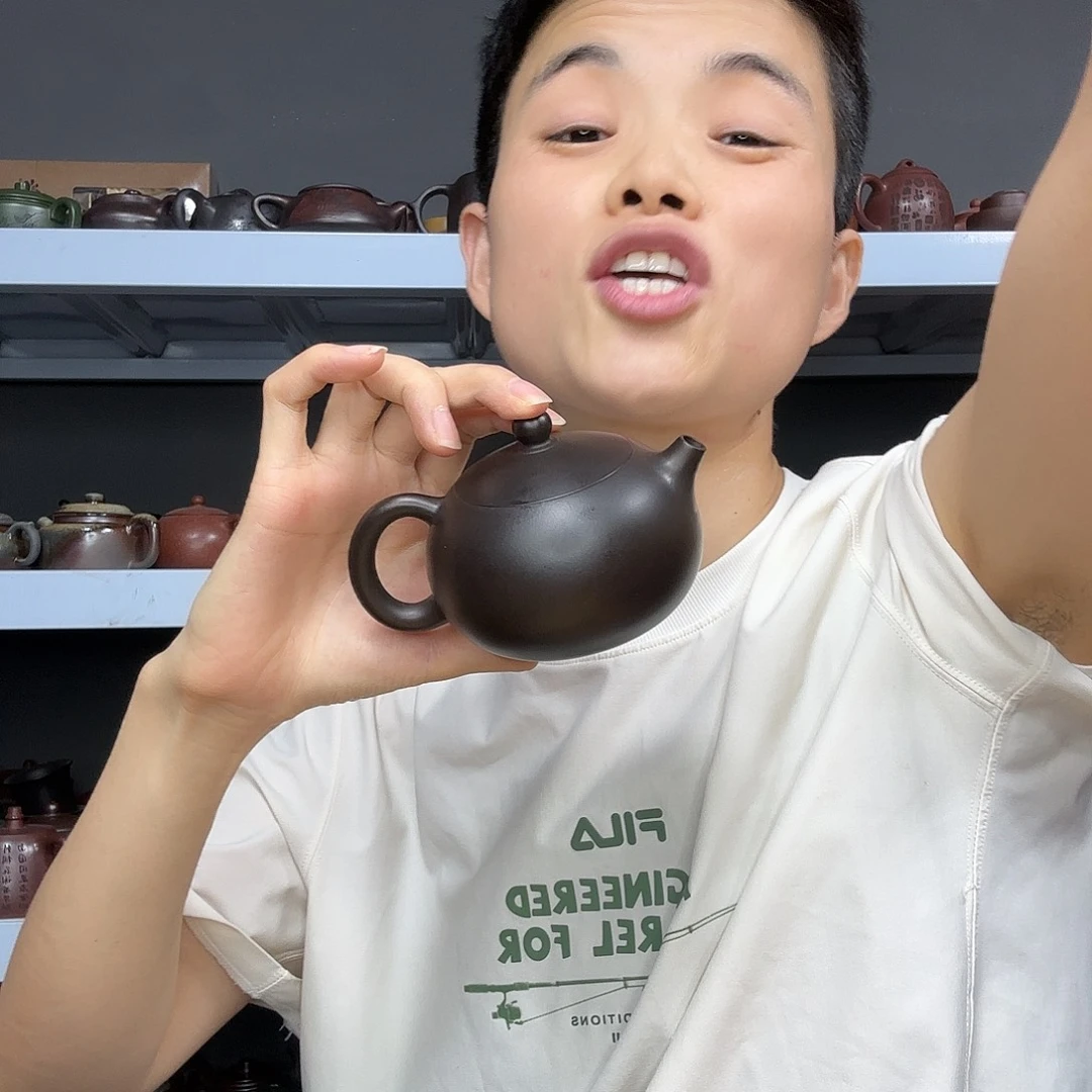 茶壶底槽青民间手艺人全手工制作
