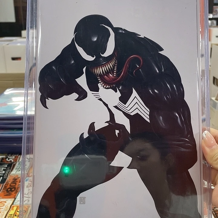 纸毒液漫画店限定全图