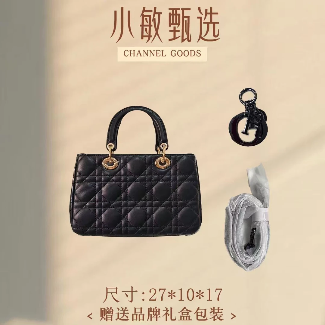 【小敏精选】渠道货QYX-81750-黑色经典大气气质百搭女士包包