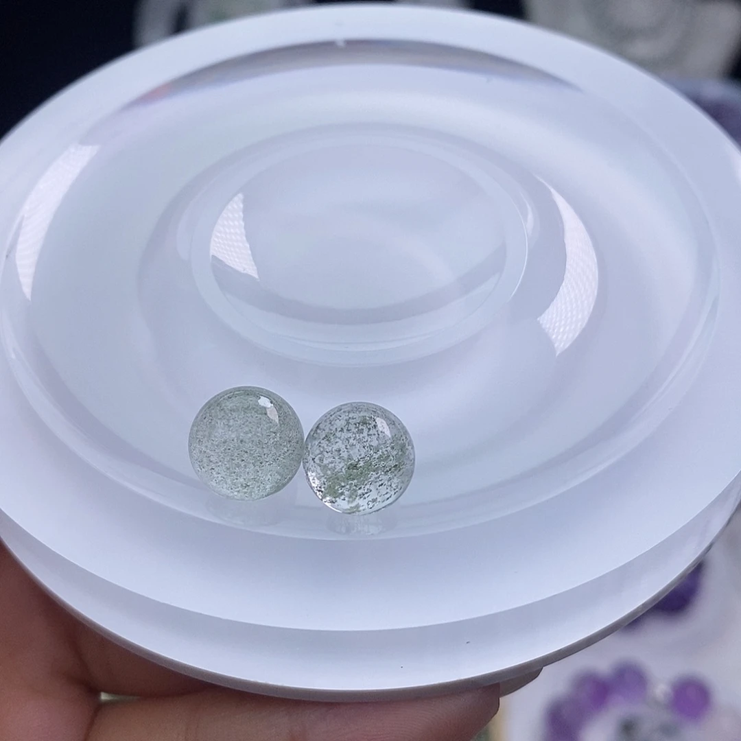 天然水晶定制打孔不退换未镶嵌水晶多*吖