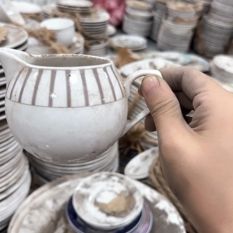 瓷片国营厂库存公道杯