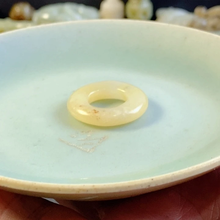 董***会茶室瓷盘上摆件挂件