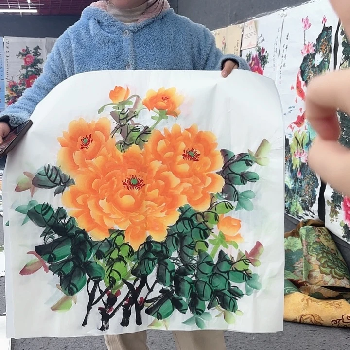 国画无毛或被柔毛或