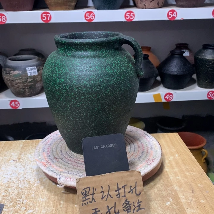 【闪购商品】粗糙盆默认打孔高22口12