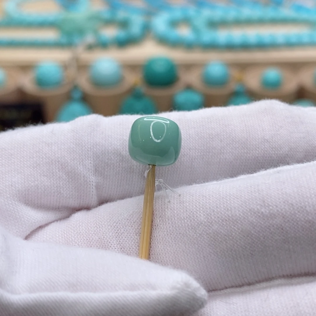 绿松石未镶嵌珠宝奇石9mm