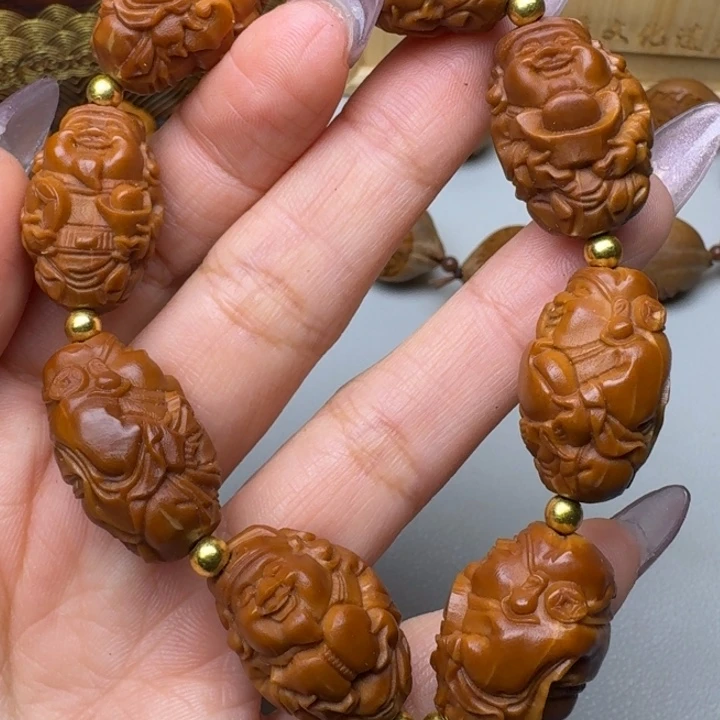 橄榄核手串/手链财神