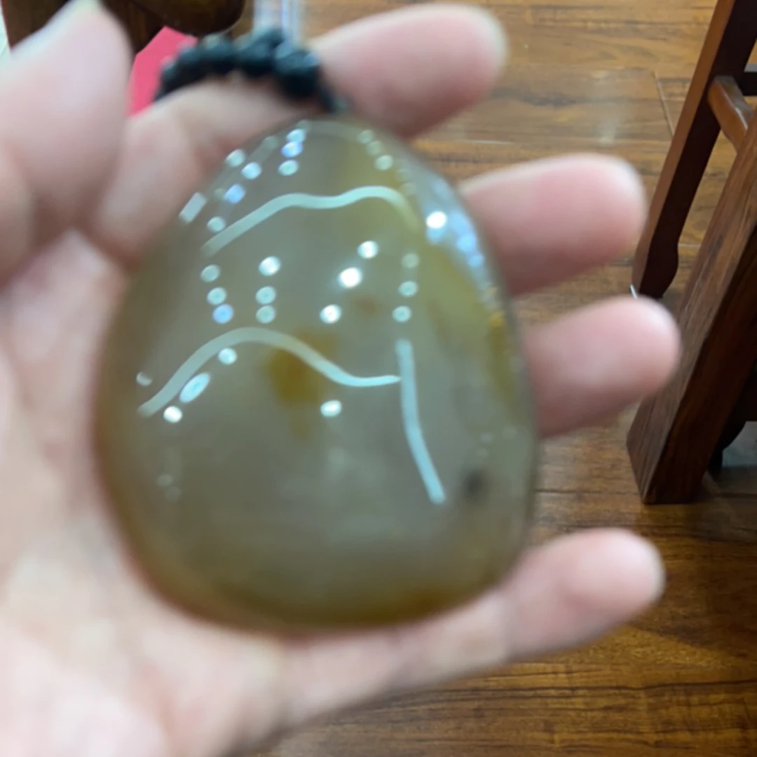 天然原石手把件藏品