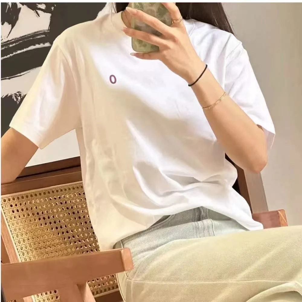 HK订单！甄选新疆长绒棉男女款百搭纯棉T恤V86