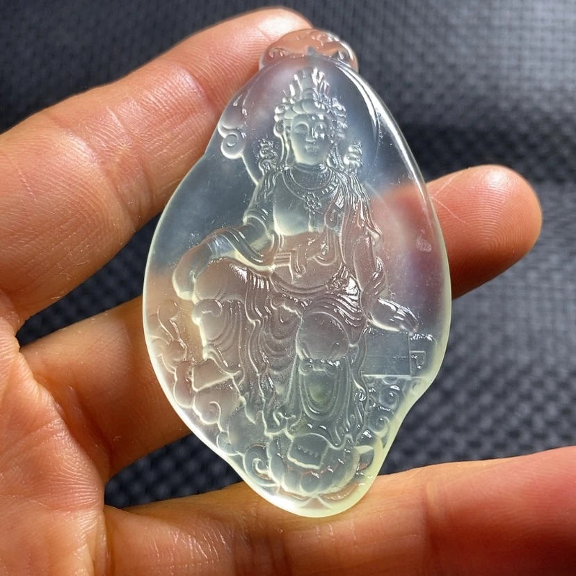【闪购商品】蛇纹石玉未镶嵌颈饰