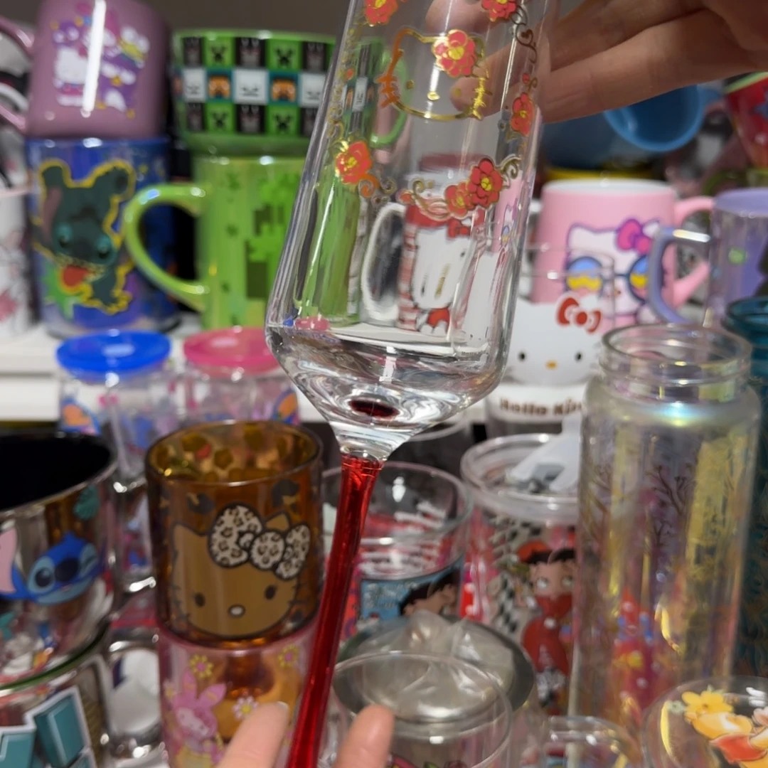 吸管款水晶玻璃细香槟