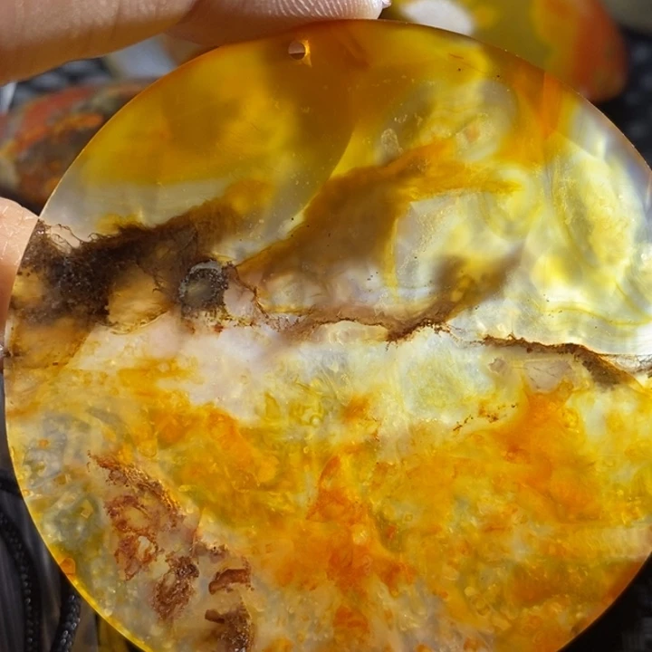 玛瑙/玉髓颈饰未镶嵌林*林