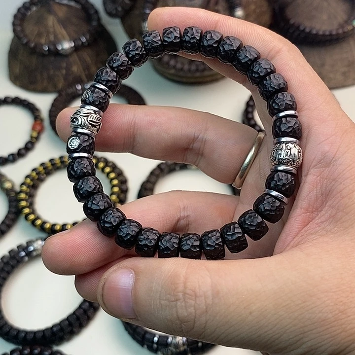 椰蒂手串9无相黑金双配饰