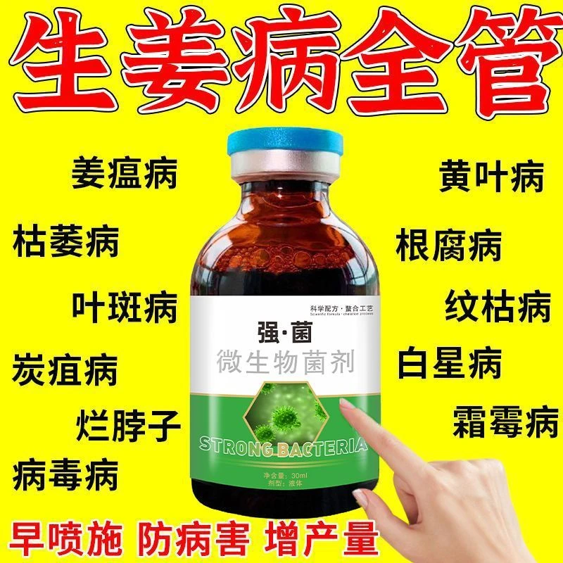 大姜专用药生姜专用杀菌剂姜温烂脖子叶斑病根腐黄叶沙姜套餐农药