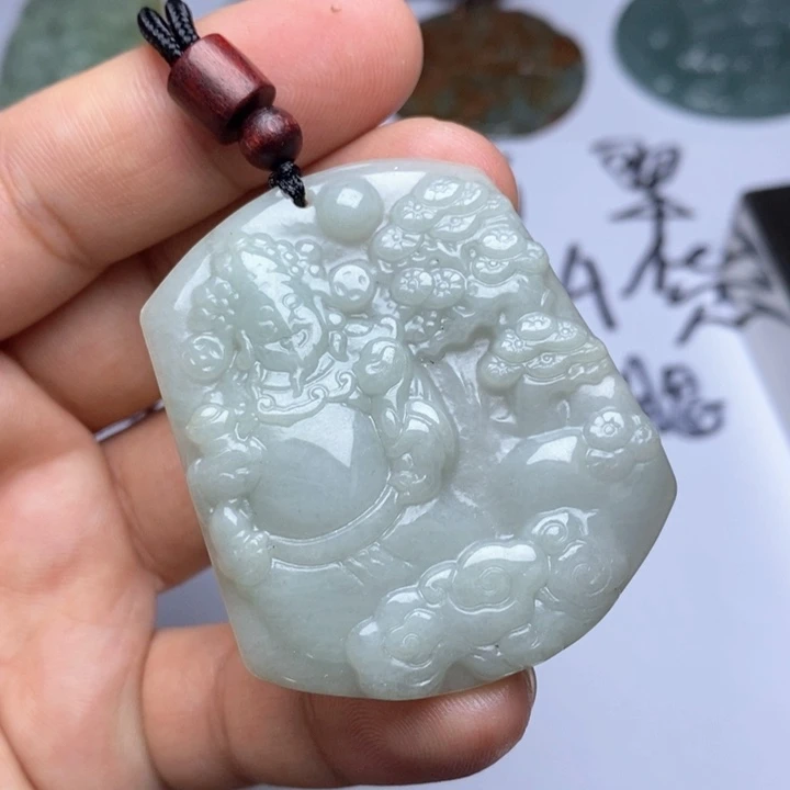 颈饰未镶嵌翡翠翡翠