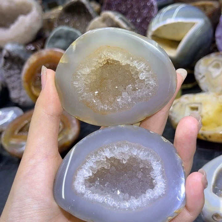 未镶嵌发饰水晶白晶盆