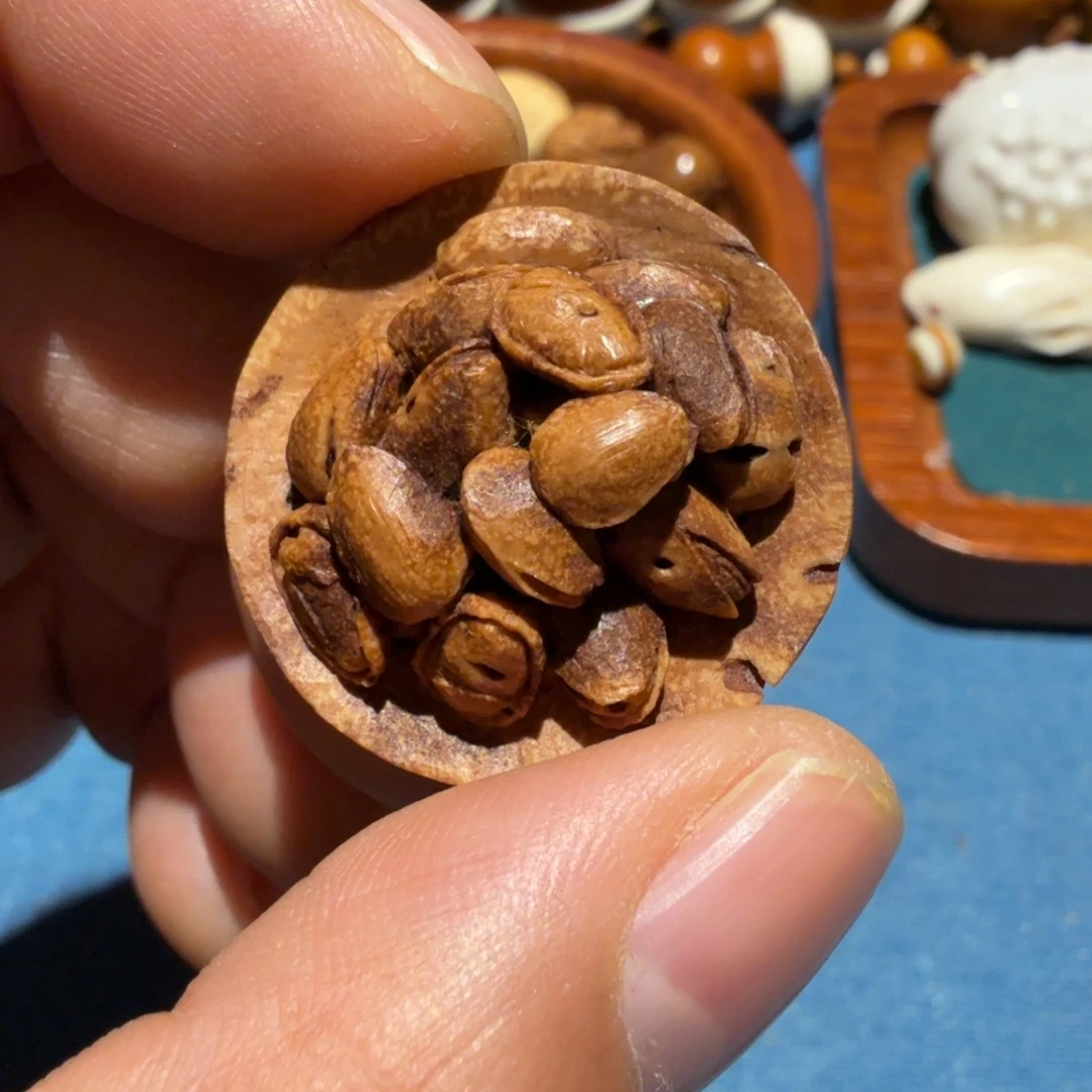 橄榄核手串/手链核雕艺术