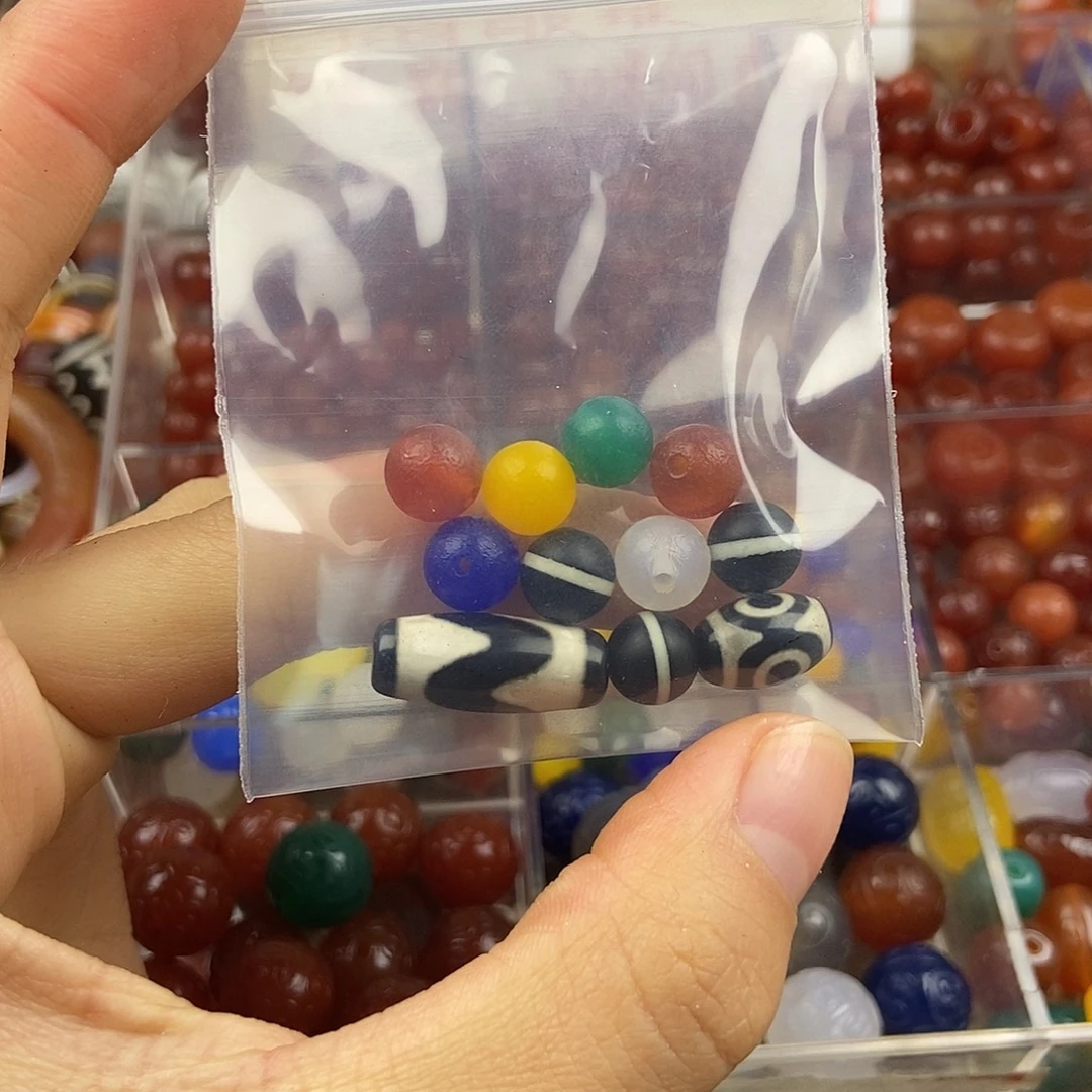 玛瑙/玉髓未镶嵌玛瑙配珠玛瑙散珠