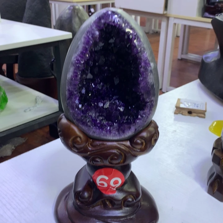 紫晶大型摆件（非配饰）未镶嵌肖*涵