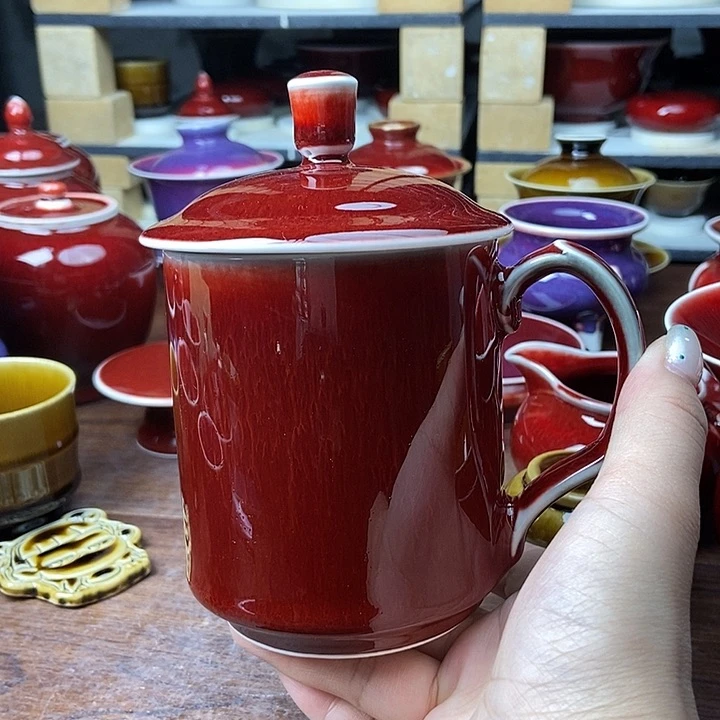 陶瓷景德镇名陶坊原矿郎红