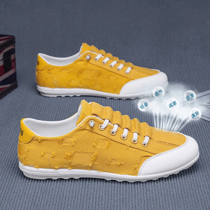 【设计师款】男鞋2025秋冬新款豆豆鞋防滑耐磨软弹超轻百搭休闲潮鞋