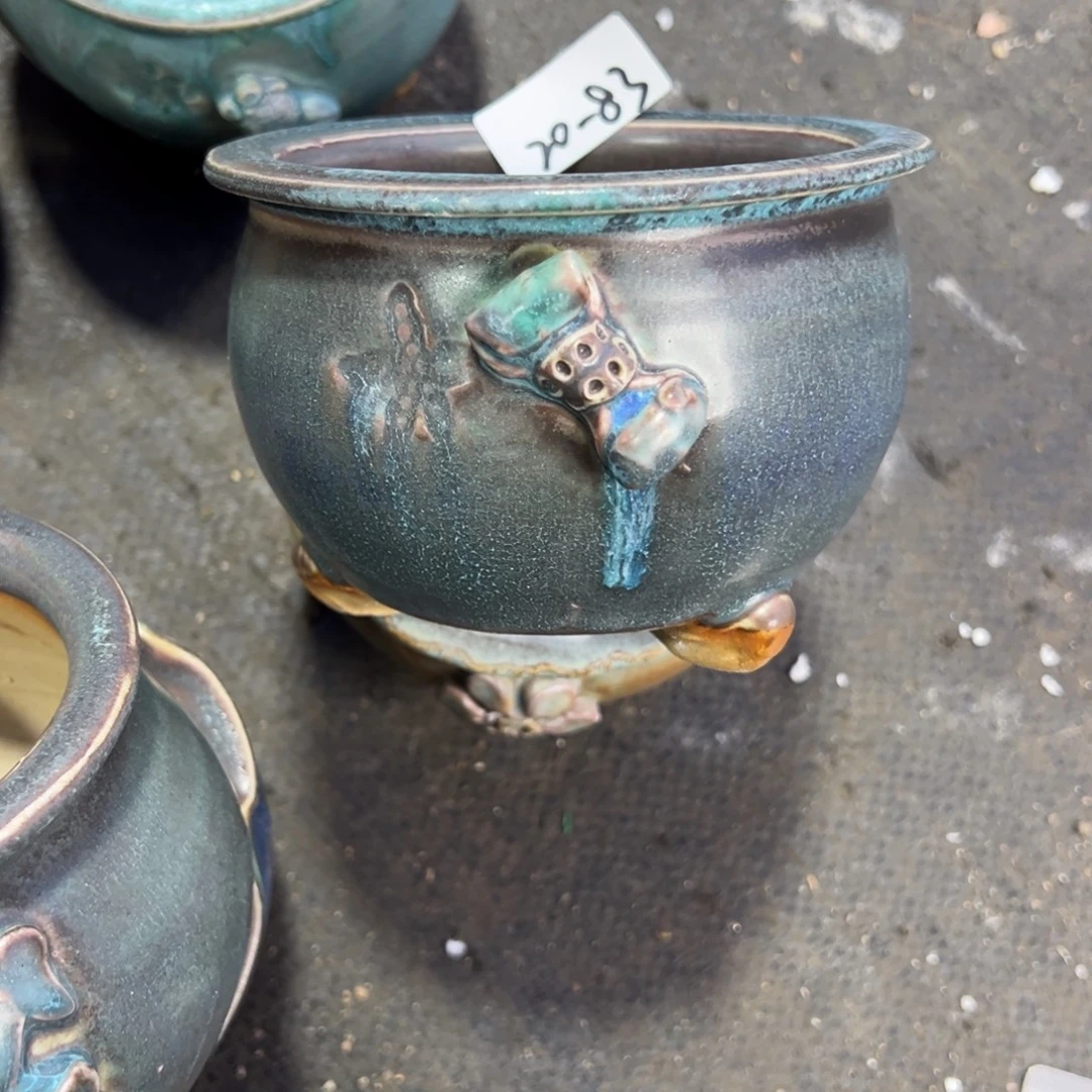 20-83花盆小鹿园艺