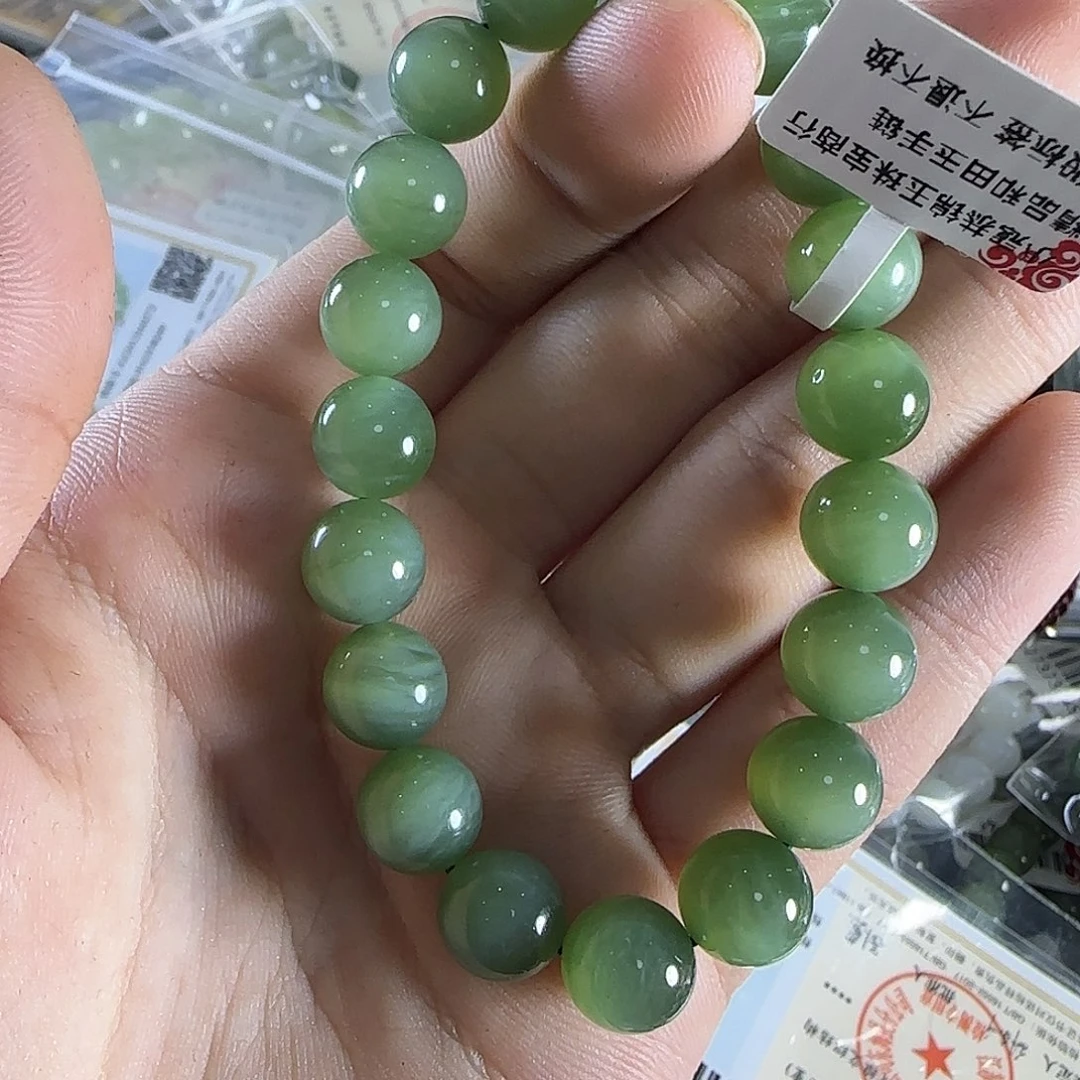 和田玉手链未镶嵌208