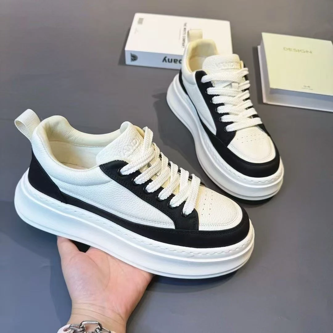 厚底板鞋百搭休闲板鞋小白鞋透气夺冠故事轻巧男鞋休闲鞋秋冬潮牌