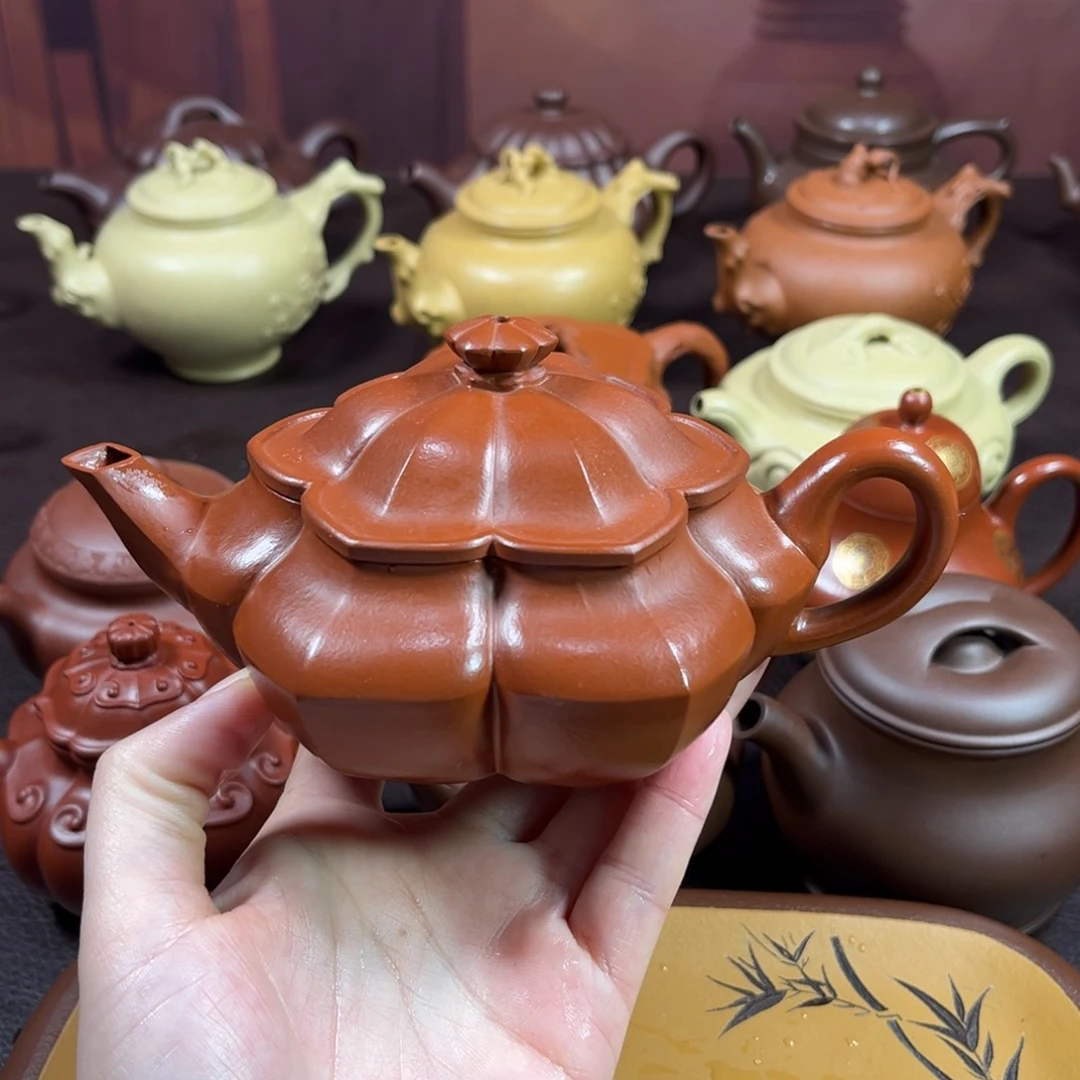 茶壶紫砂C****u原矿朱泥240毫升