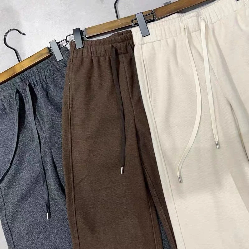 【高品质】窄版直筒休闲款不加绒女士直筒裤