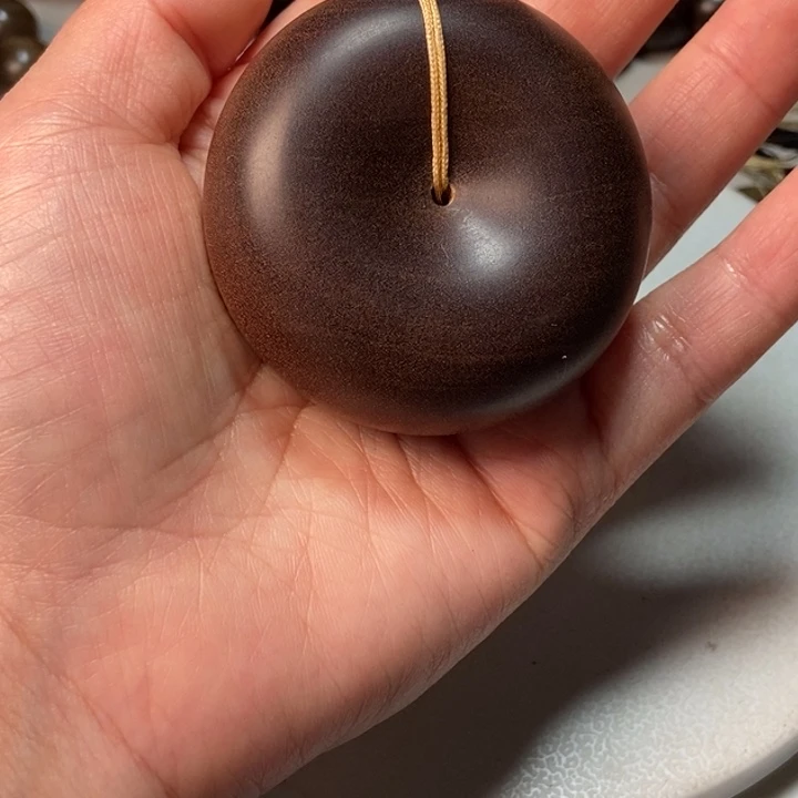 潮***!檀香木老山檀香檀香王面包圈，焦糖奶甜香