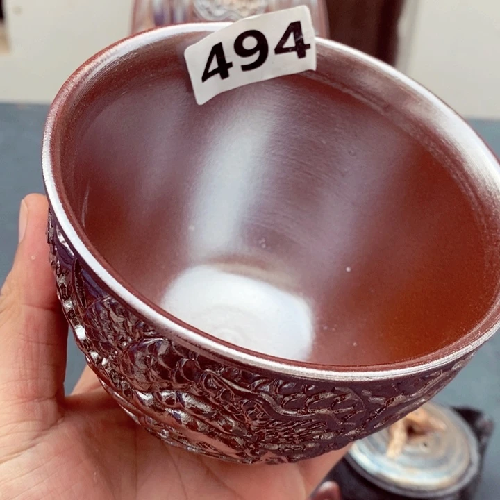 三***清柴烧茶具陶瓷杯子