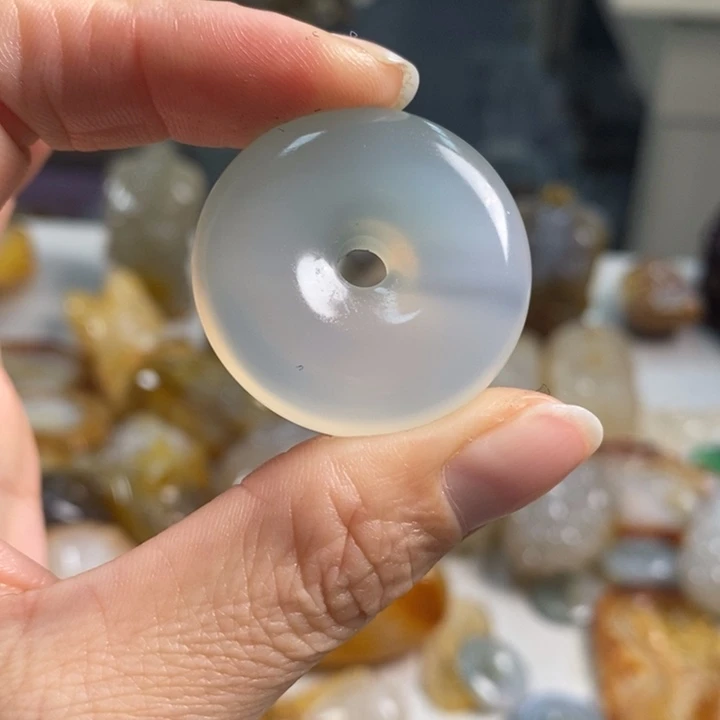 玛瑙/玉髓吊坠(不含链)未镶嵌