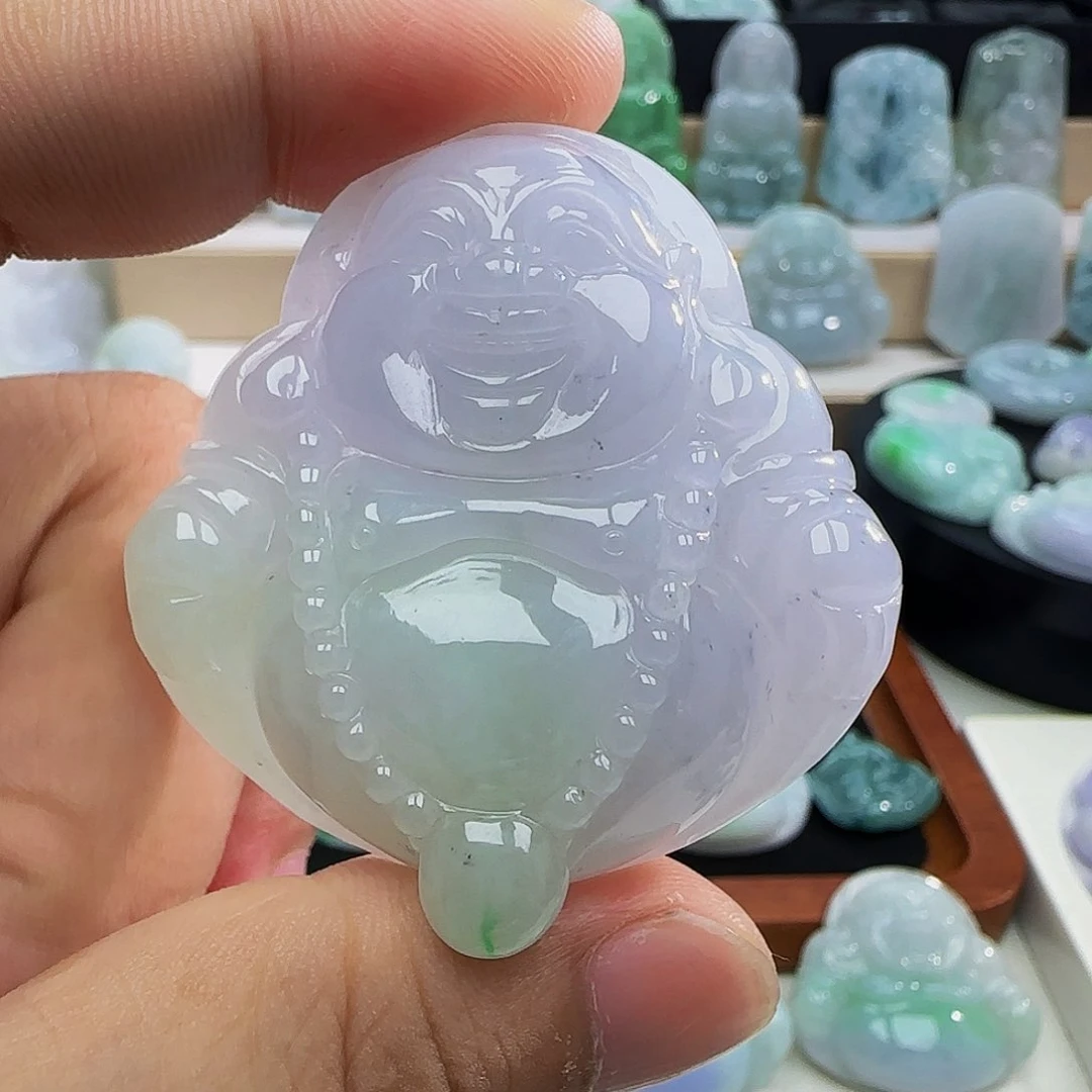 翡翠未镶嵌吊坠(不含链)开*