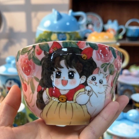 炉景德镇釉下手绘陶瓷