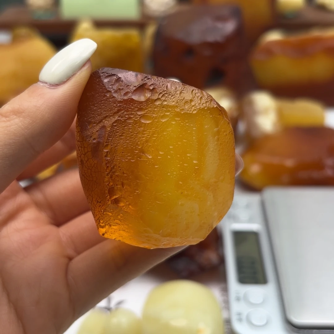 a***g定制琥珀未镶嵌不退不换