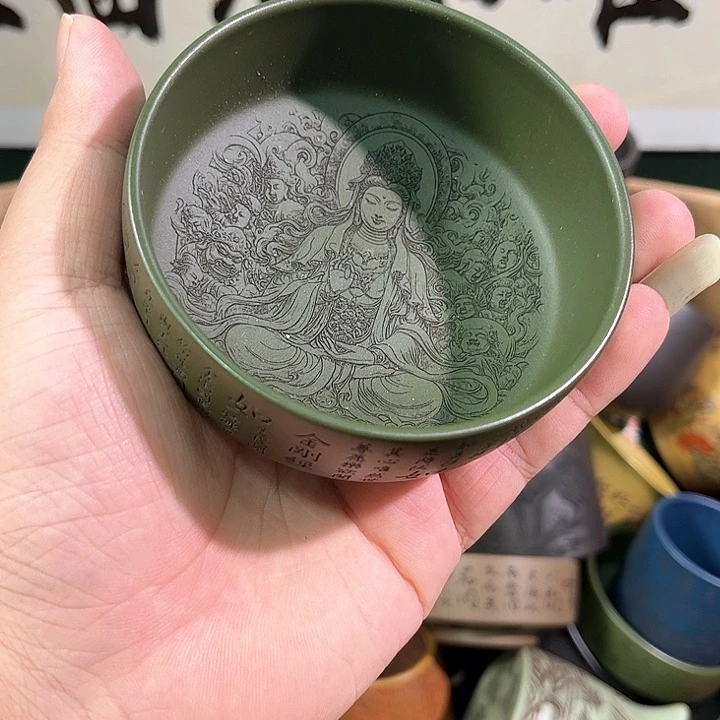 茶杯紫砂全手工紫砂主人杯