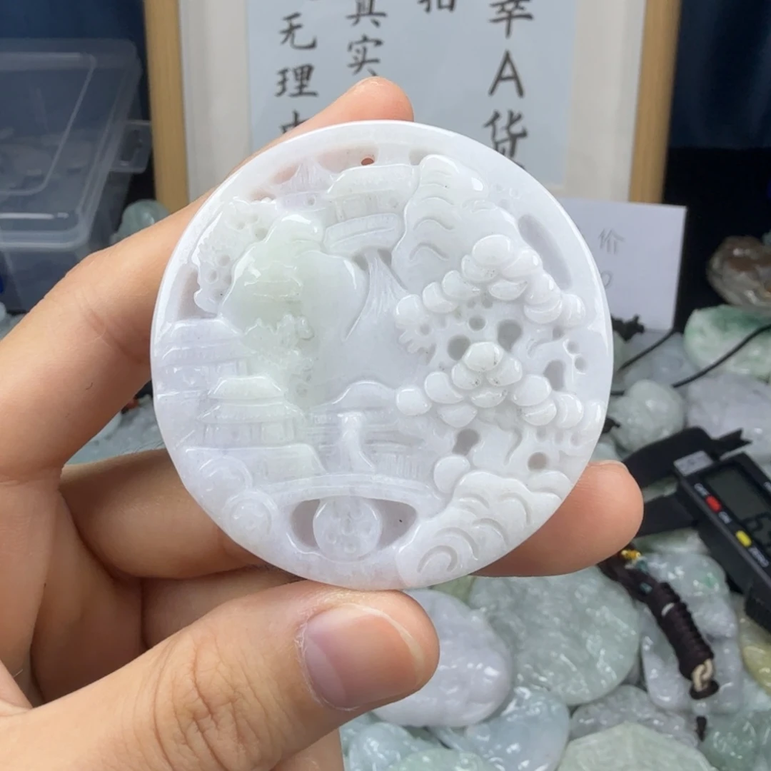 颈饰未镶嵌翡翠翡翠