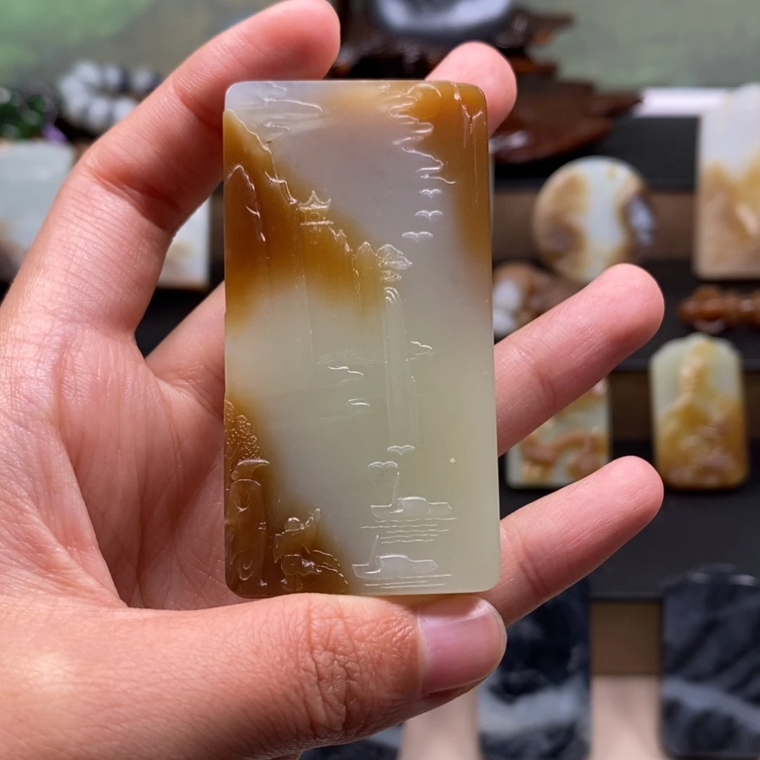 未镶嵌和田玉挂件