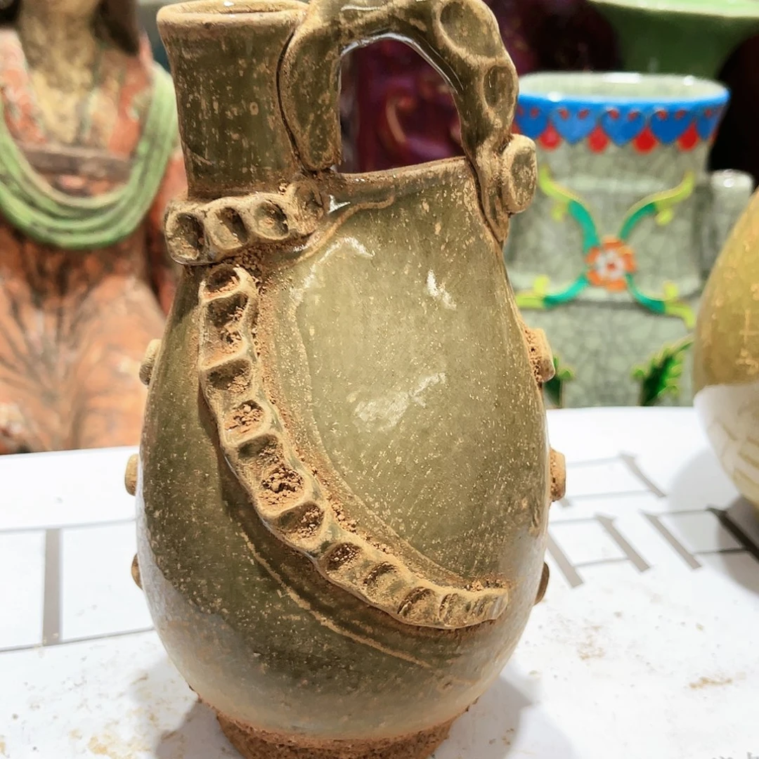 瓦当摆件摆件茶桌茶台陶瓷