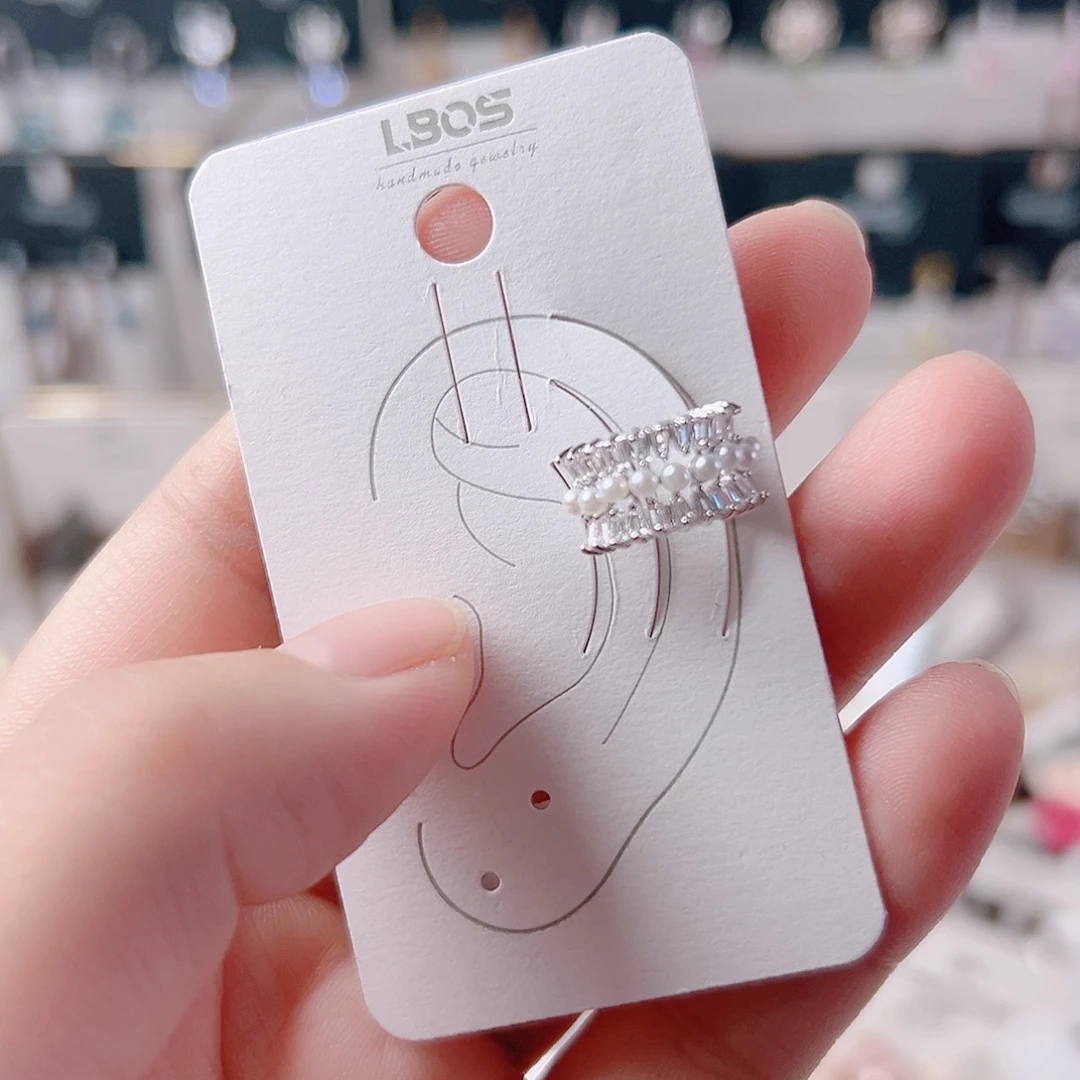 琉璃纯铜合金耳环的