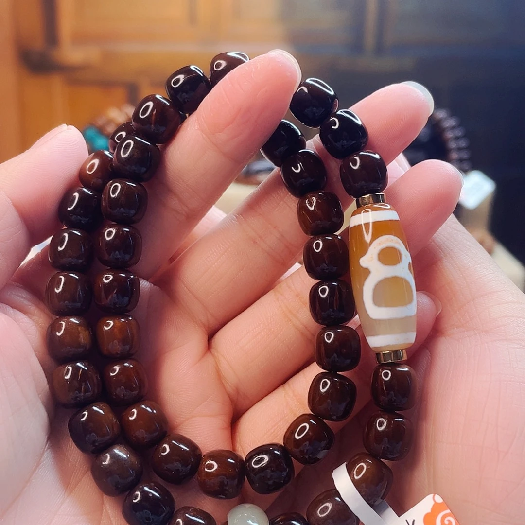 库克吊坠389财神双圈