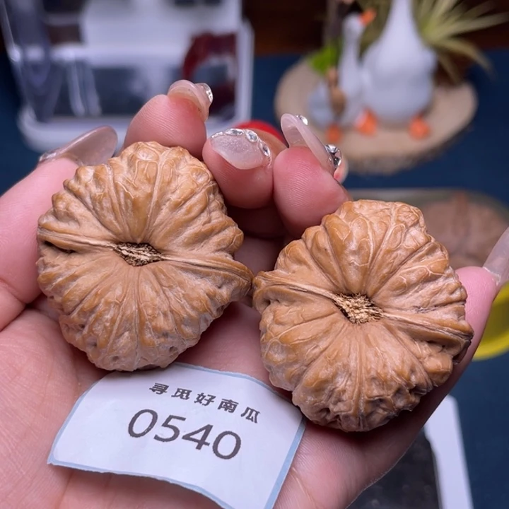 文玩核桃把件南瓜墩43-0540