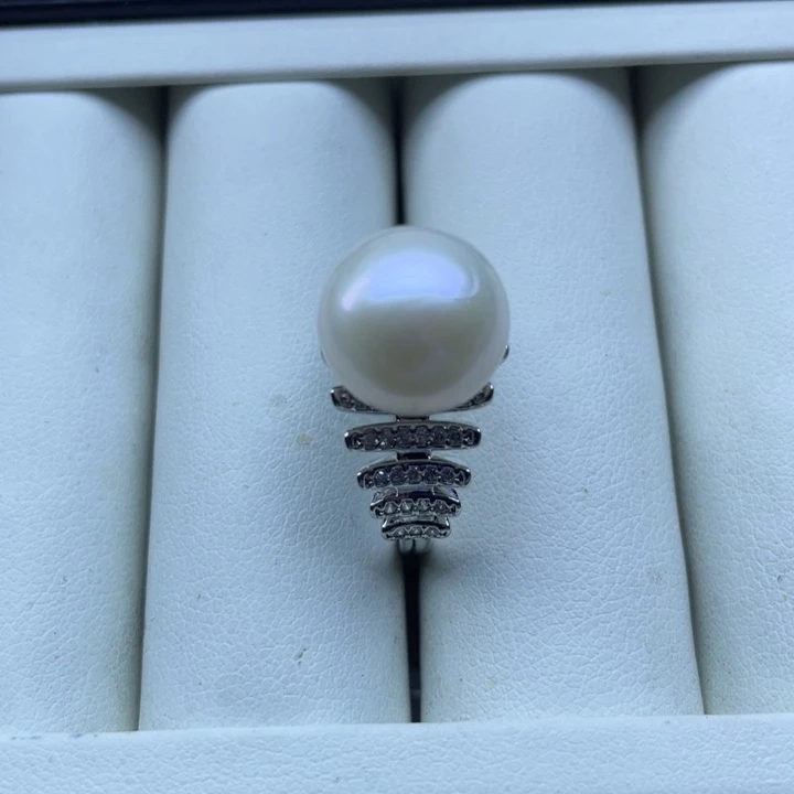 戒指未镶嵌淡水珍珠