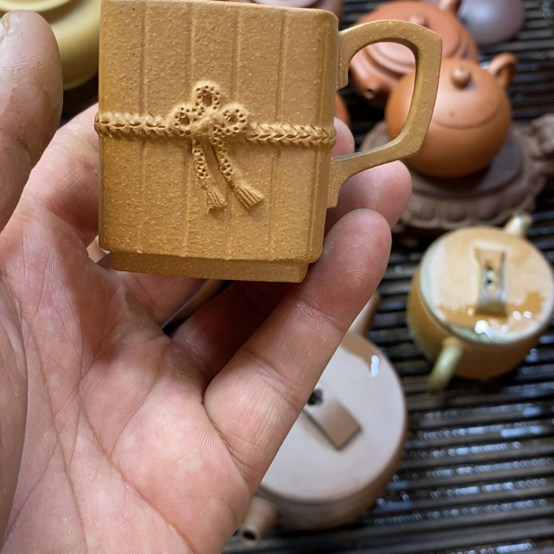 紫砂茶杯原矿零添加