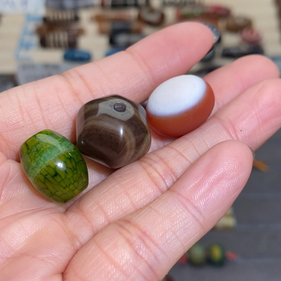 七***唐玛瑙/玉髓合金手链