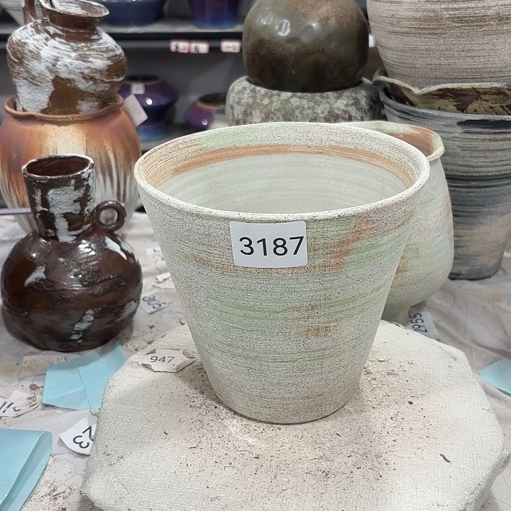 摆件高16.口16.5，有孔3187