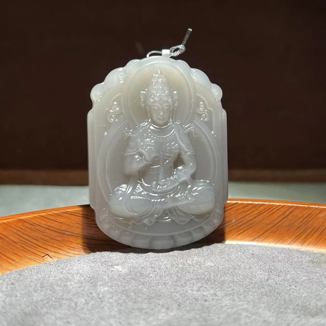 【张老斯珠宝】天然和田玉吊坠lx28049（拍一发一）