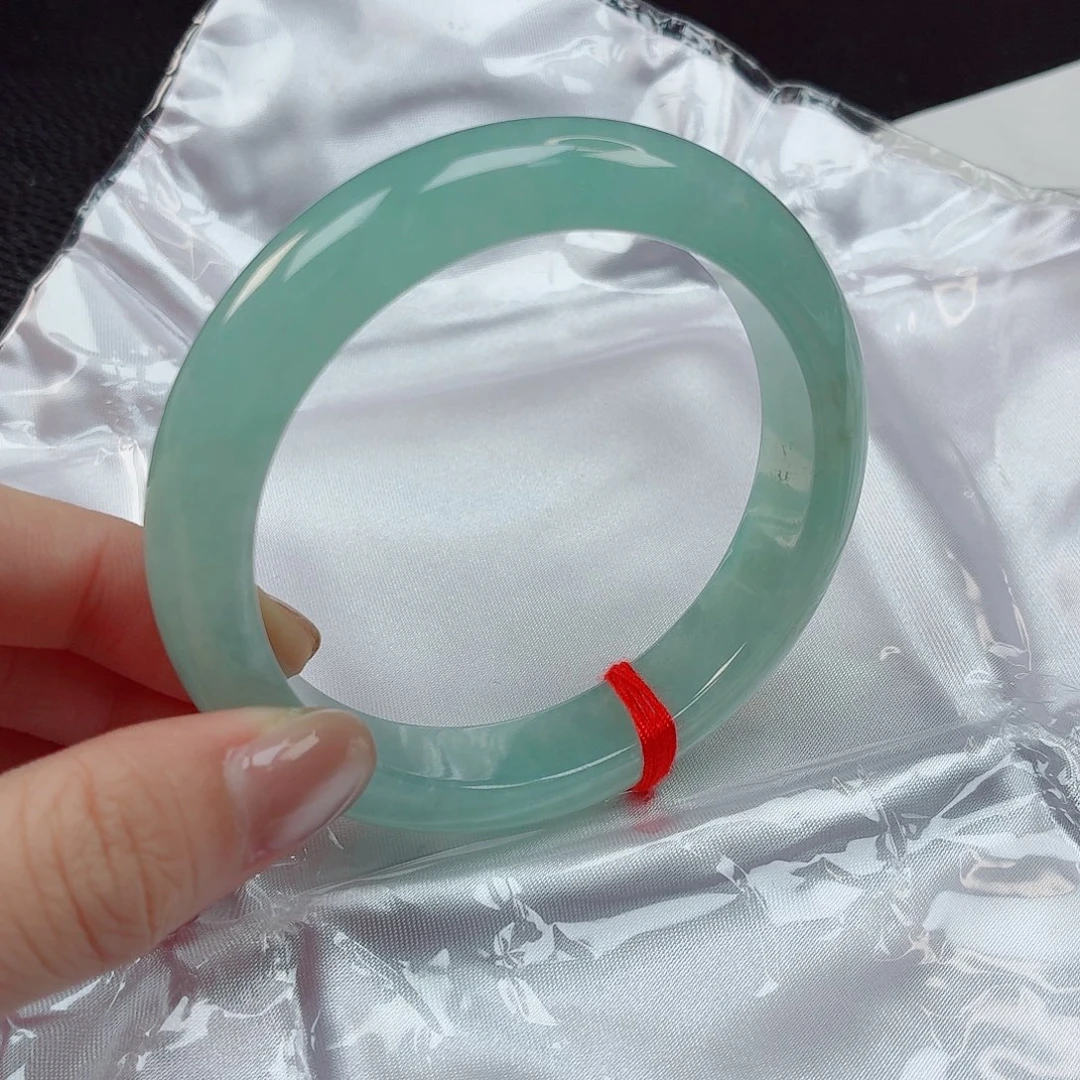 翡翠未镶嵌手镯55