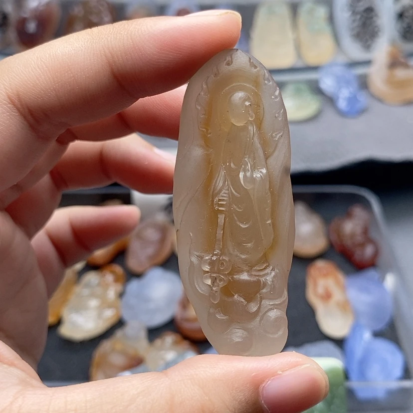 【闪购商品】未镶嵌吊坠定制玛瑙